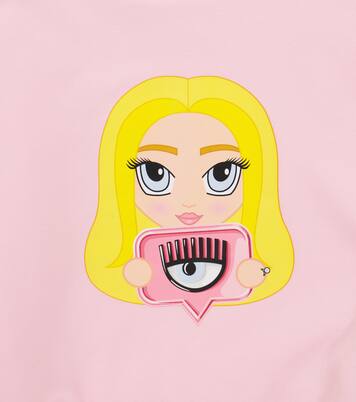 x Chiara Ferragni - Sweat-shirt Mascotte en coton | Monnalisa