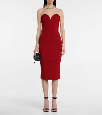 Robe midi bustier Thalia | Galvan