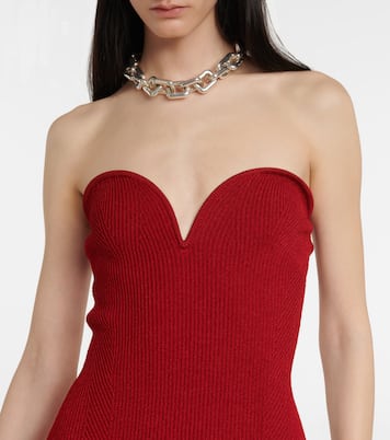 Robe midi bustier Thalia | Galvan