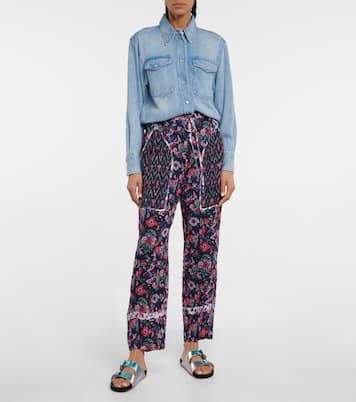 Bedruckte Hose Ryama | Marant Etoile
