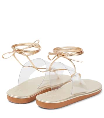 Sandalen Eygenia mit Leder | Ancient Greek Sandals