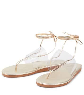 Sandalen Eygenia mit Leder | Ancient Greek Sandals