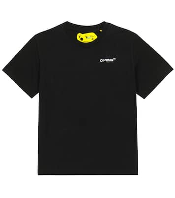 Logo cotton jersey T-shirt | Off-White Kids