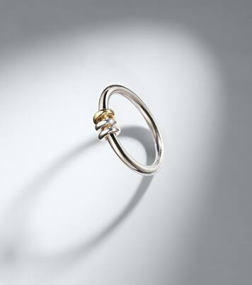 Bague Sirius en argent sterling et or 18 ct | Spinelli Kilcollin