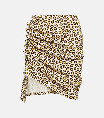 Minifalda de jersey estampada | Rabanne