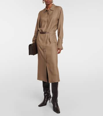 Daval twill midi dress | Joseph