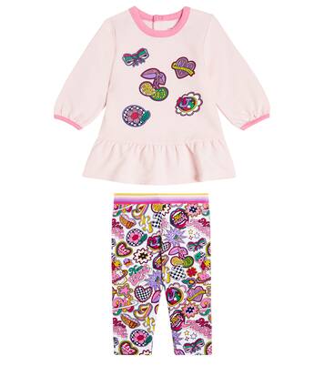 Baby cotton dress and leggings set | Marc Jacobs Kids