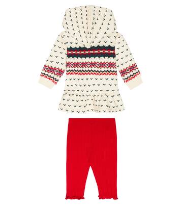 Baby cotton-blend hoodie and leggings set | Polo Ralph Lauren Kids