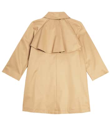 Cotton gabardine trench coat | Burberry Kids