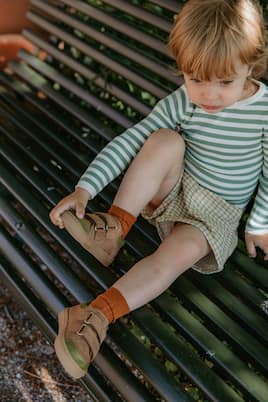 Low suede sneakers | Petit Nord