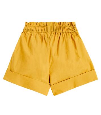 Teddy Bear high-rise cotton shorts | Moschino Kids