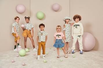 Teddy Bear high-rise cotton shorts | Moschino Kids