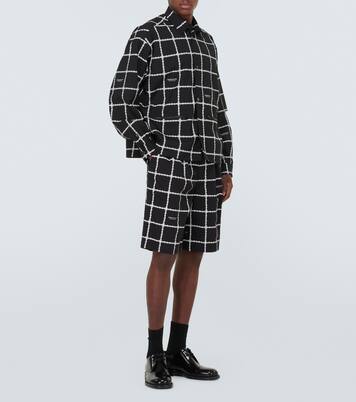 Printed wool-blend jacket | Undercover
