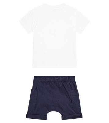 Bébé – Ensemble t-shirt et short en coton | Il Gufo