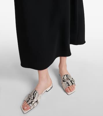 Pantoletten Nako aus Leder | Jimmy Choo