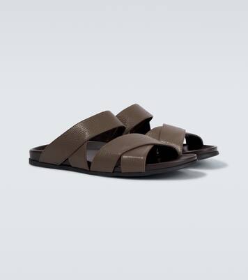 Inezmu 레더 샌들 | Manolo Blahnik