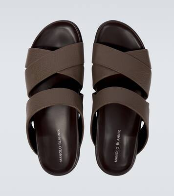 Inezmu 레더 샌들 | Manolo Blahnik