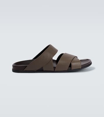 Inezmu 레더 샌들 | Manolo Blahnik
