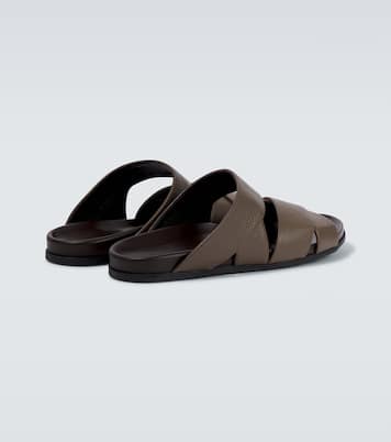 Inezmu 레더 샌들 | Manolo Blahnik
