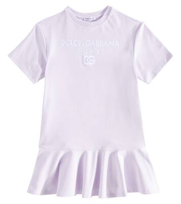 Cotton-blend dress | Dolce&Gabbana Kids