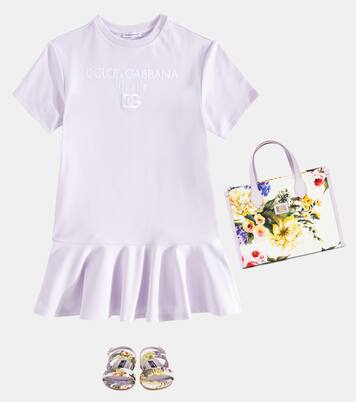 Cotton-blend dress | Dolce&Gabbana Kids