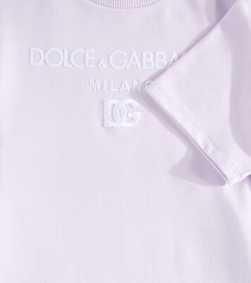 Cotton-blend dress | Dolce&Gabbana Kids