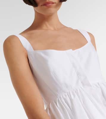 Minikleid aus Baumwollpopeline | Alaïa