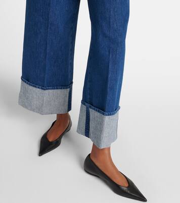 Cropped wide-leg jeans | Patou