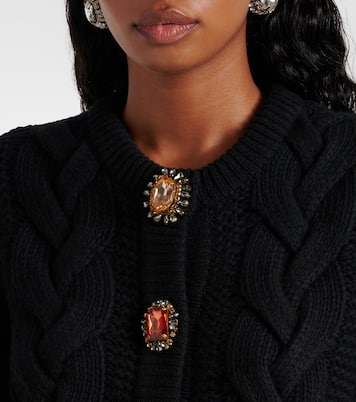 Cardigan Portrait aus Strick | La DoubleJ