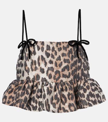 Top aus Jacquard | Ganni