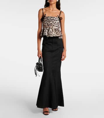 Top aus Jacquard | Ganni