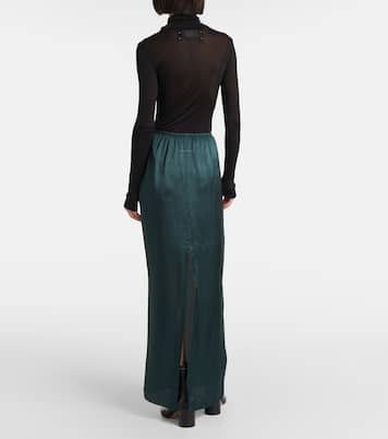 Falda larga de satén | MM6 Maison Margiela
