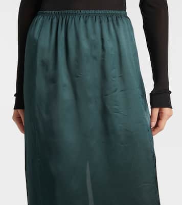 Falda larga de satén | MM6 Maison Margiela