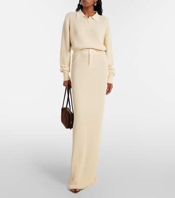 Maxirock Castu aus einem Baumwollgemisch | Aya Muse