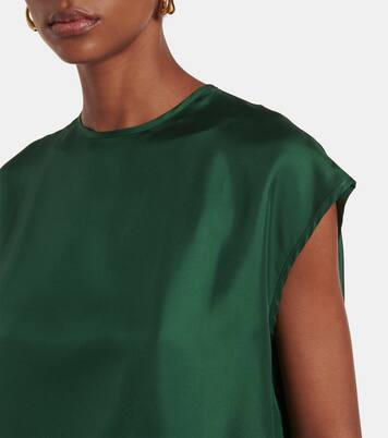 Top Dasha en soie | Asceno