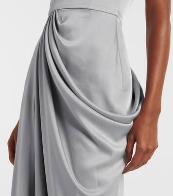 Bustier-Robe aus Crêpe | Alex Perry