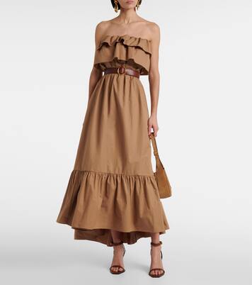 Wedge-Sandalen May 90 aus Leder | Saint Laurent