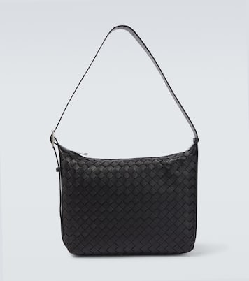 Sac Traveller Small Intreccio en cuir | Bottega Veneta