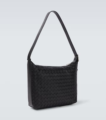 Sac Traveller Small Intreccio en cuir | Bottega Veneta