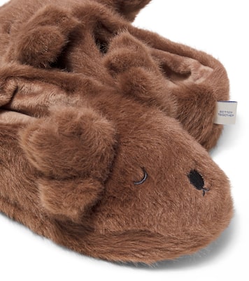 Aviaja Reindeer faux fur slippers | Liewood