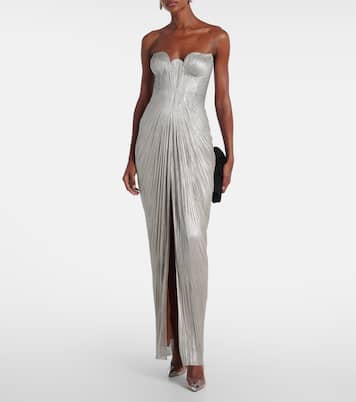 Robe longue Jasleen en soie | Maria Lucia Hohan