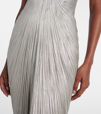 Robe longue Jasleen en soie | Maria Lucia Hohan