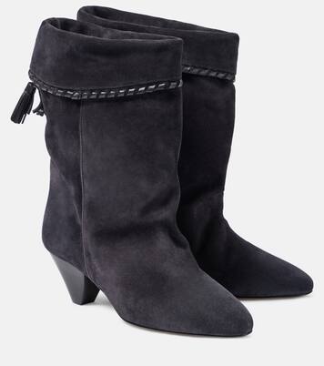 Stiefel Dalby aus Veloursleder | Isabel Marant