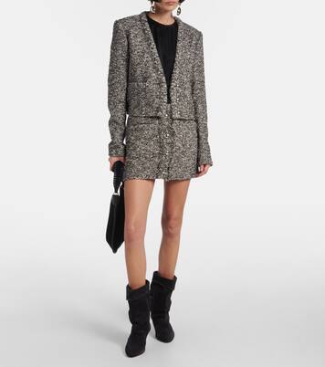 Stiefel Dalby aus Veloursleder | Isabel Marant