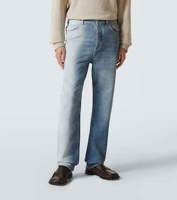 Faded straight jeans | Loewe