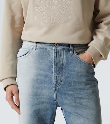 Faded straight jeans | Loewe