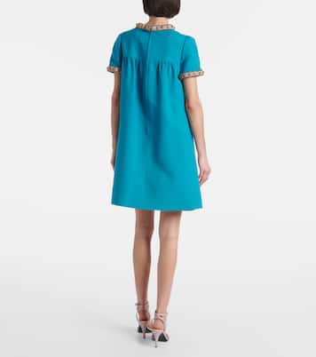 Verziertes Minikleid aus Crepe Couture | Valentino