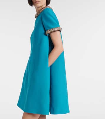 Verziertes Minikleid aus Crepe Couture | Valentino