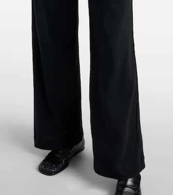 Weite Hose aus Baumwoll-Jersey | Leset