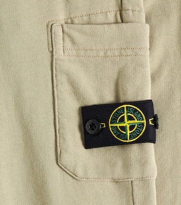 Compass cotton sweatpants | Stone Island Junior